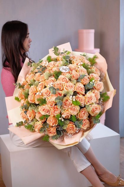 Yulika Florist Flower Bouquet Valentine V24