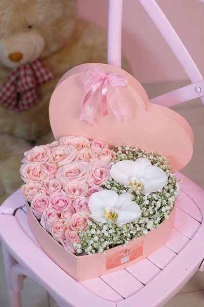 Yulika Florist Flower Box Valentine V4