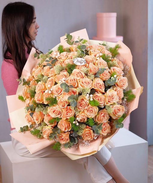 Yulika Florist Flower Bouquet Valentine V24