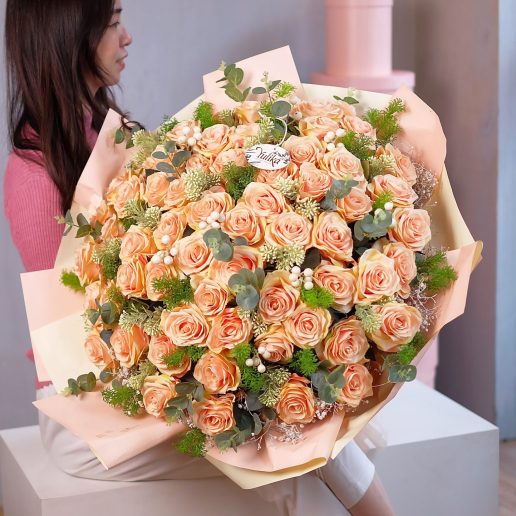 Yulika Florist Flower Bouquet Valentine V24